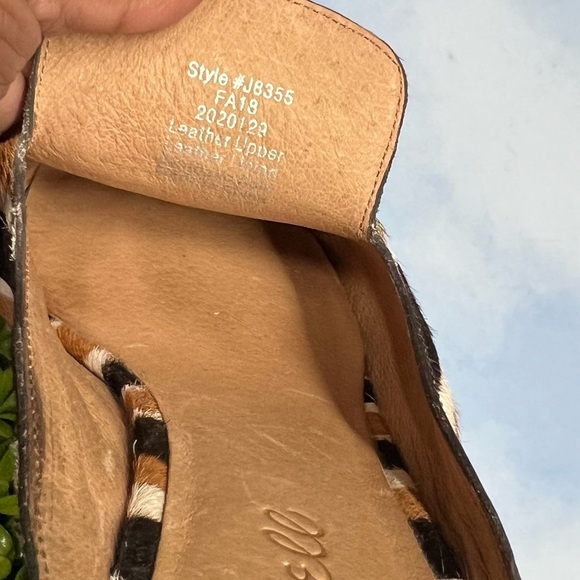 MADEWELL Willa Striped Calf Hair Loafers - Picture 7 of 9